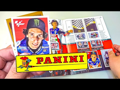 Видео: Редкий PANINI Альбом для наклеек! Панини MotoGP 2023