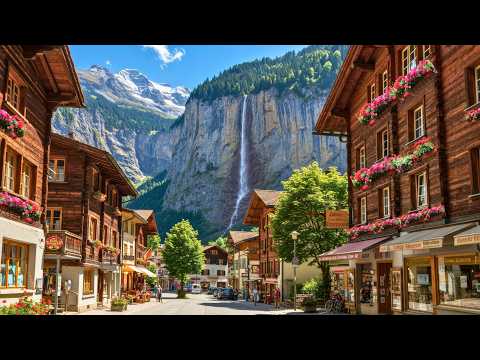 Видео: Лаутербрюннен, Швейцария 🇨🇭 Вы не поверите, что это существует! – Самая красивая долина на Земле!
