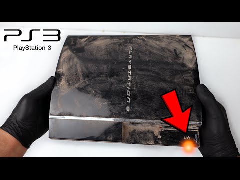 Видео: Я купил неисправную PS3 «Phat» – Ремонт жёлтого огня смерти (YLOD) | ASMR Восстановление
