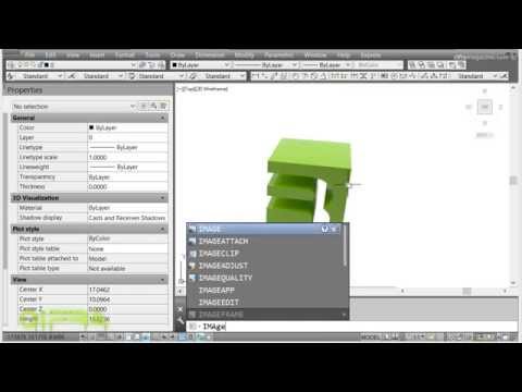 Видео: Команда Image в Autocad. Работа с изображениями/