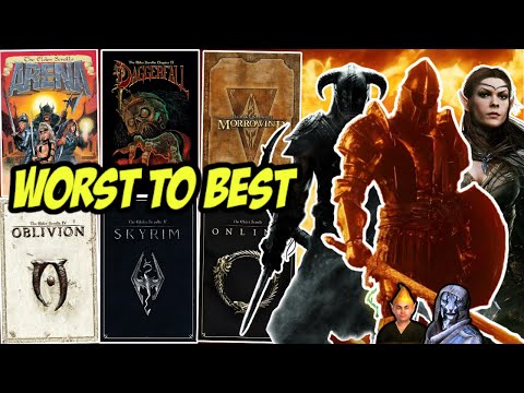 Видео: Рейтинг ВСЕХ игр серии Elder Scrolls от худшего к лучшему (Топ-10 игр!)
