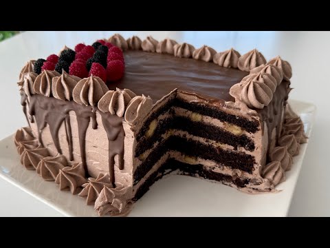 Видео: Торт на день рождения за пять минут! Вы будете готовить этот торт каждый день. Быстро и просто.
