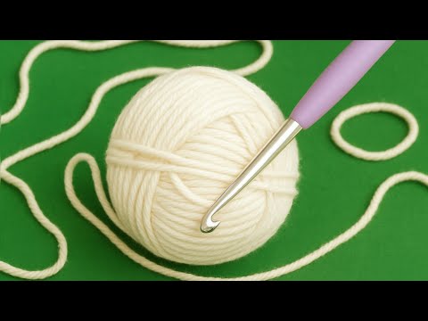 Видео: ✨ Великолепный дизайн вязания крючком, который вы захотите попробовать прямо сейчас!