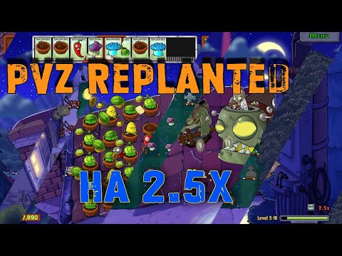 Видео: Я прошёл PvZ Replanted на скорости 2.5X