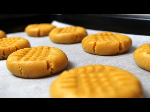 Видео: Американское ПЕЧЕНЬЕ из арахисовой пасты // Peanut cookies