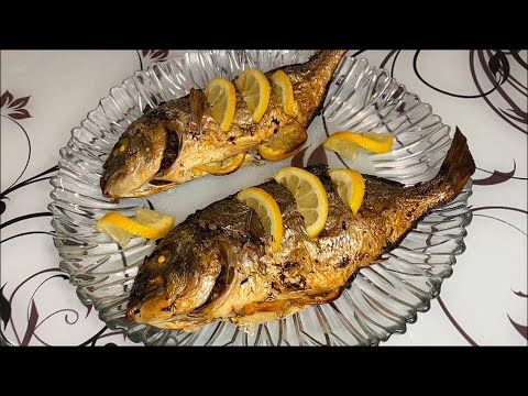 Видео: Ароматна ципура на фурна с лимонов дресинг | Oven Baked Bream with Lemmon Dressing | Дорада с лимон