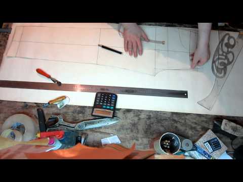 Видео: Раскрой джинсов.