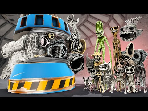 Видео: 1000 ТОНН! ЗООНОМАЛИ ПРОТИВ ГИДРАВЛИЧЕСКОГО ПРЕССА! УГАР И БЕЗУМИЕ В Garry`s Mod