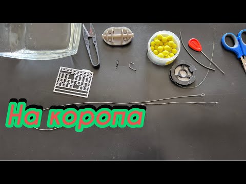 Видео: Волосяний повідець як зв'язати / СНАСТЬ ФЛЕТ НА КОРОПА