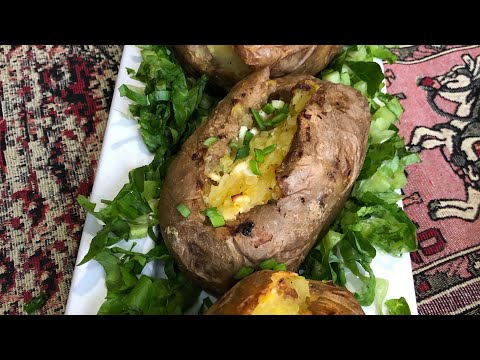 Видео: Կարտոֆիլ ջեռոցում աղացած մսի միջուկով -фаршированный картофель в духовке👍👍👌