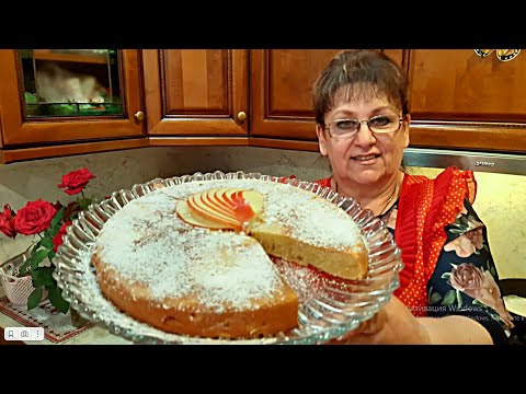 Видео: Быстрый пирог с яблоками! На сковороде за 5 минут, который тает во рту!