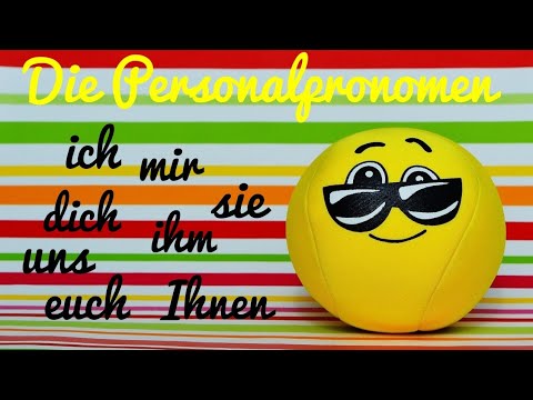 Видео: Личните местоимения в немския език | Die Personalpronomen (A1, A2)