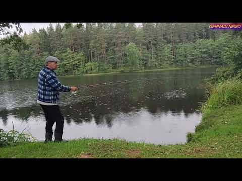 Видео: КРИВОЕ ОЗЕРО. ПОБРОСАЛ СПИНИНГ С БЕРЕГА.