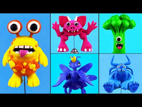 Видео: Фигурки новых Боссов Garten of Banban. Детский Сад Банбан - фигурки из пластилина ▶ Лепка ОК