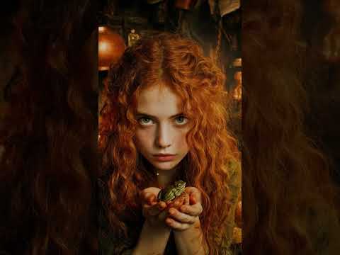 Видео: "Лесная ведьма". Автор - Плаксина Елизавета, 12 лет #музыка #ведьма #колдунья 