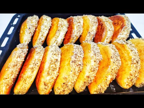Видео: Күнде жесеңде жалықпайтын ЛАКОМКА. Булочки с НАЧИНКОЙ🔥. Тесто как пух😋. Настоящий ЛАКОМКА.