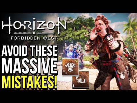 Видео: Horizon Forbidden West — 8 крупных ошибок, которые вам нужно прекратить делать прямо сейчас (сове...