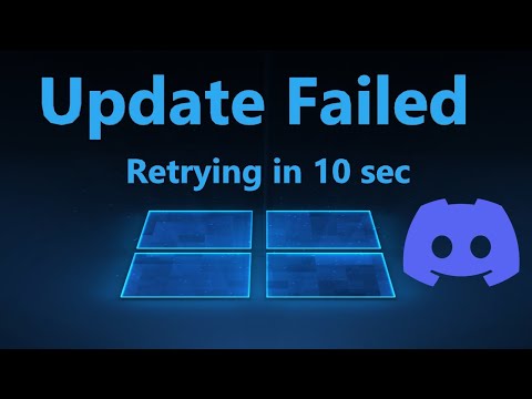 Видео: Как исправить ошибку Update Failed в Discord для Windows 11/10