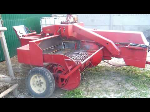Видео: Пресс-подборщик Welger АР 12 К