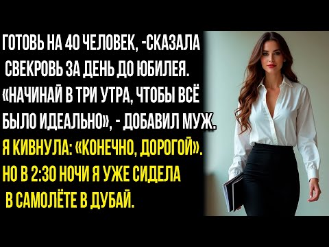 Видео: Готовь на 40 человек, -сказала свекровь за день до юбилея. Начинай в три утра, чтобы всё было готово