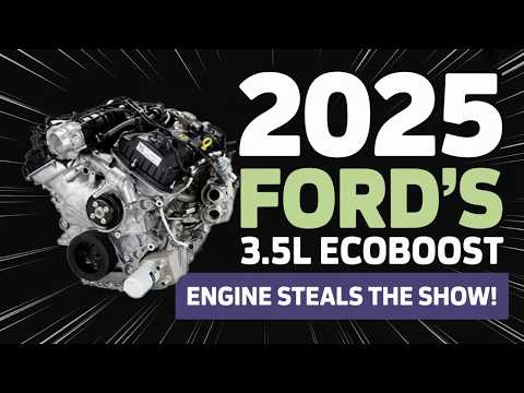 Видео: НОВЫЙ двигатель Ford F-150 объемом 3,5 л EcoBoost 2025 года затмевает всех!
