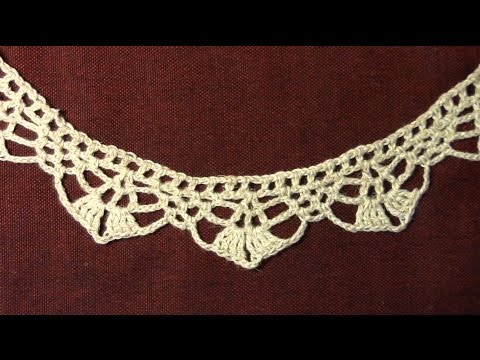 Видео: Кружевная кайма