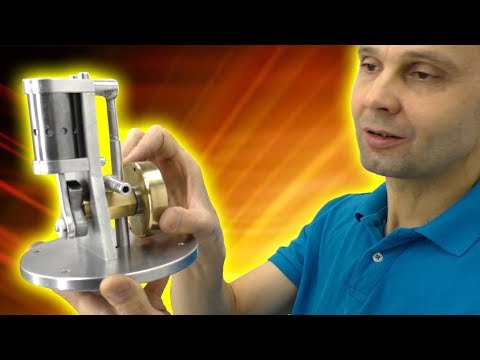 Видео: 🌑 ДВИГАТЕЛЬ НА ВОЗДУХЕ МОЯ НОВАЯ ИГРУШКА Пневмодвигатель  Compressed Air Engine Игорь Белецкий