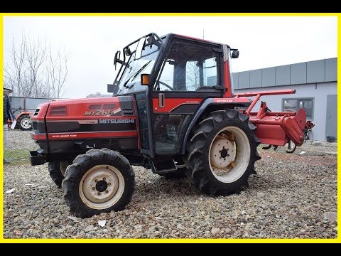 Видео: Мини Трактор Mitsubishi MT 266 D с Кабиной