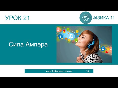 Видео: Фізика 11 клас. Сила Ампера (Урок 21)