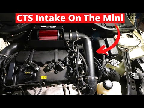 Видео: Как установить систему холодного впуска CTS на Mini Cooper S R56 N14/18