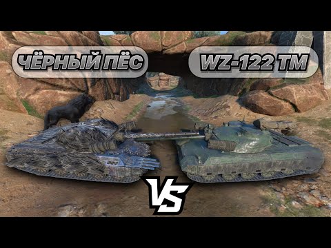 Видео: НА ЗАБИВ#143 | Чёрный Пёс против WZ-122 TM | Главная награда Ивента - НОВАЯ ИМБА в Tanks Blitz?