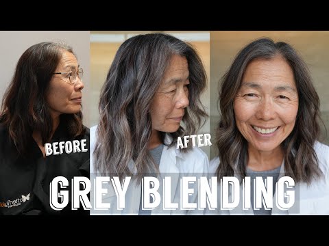 Видео: Преображение волос с Лорин: седина на основе крашеной коробки. Эпизод 267