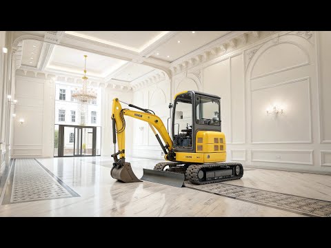 Видео: «Мини-экскаватор Yanmar ViO17 — японский малыш, который рвёт землю как гигант!»