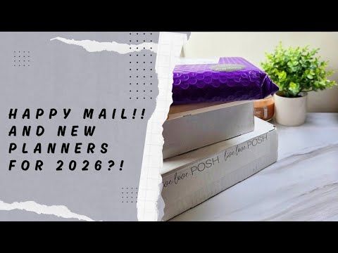 Видео: Счастливого почтового дня!! Новые планировщики на 2026 год? 🤔