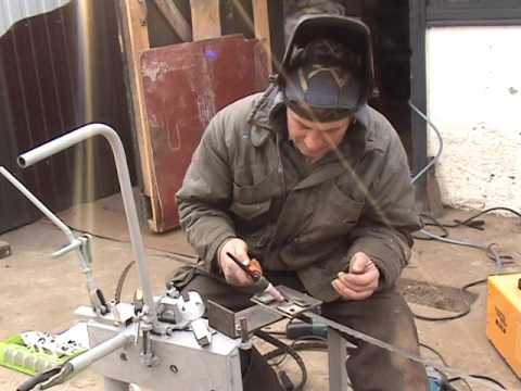 Видео: Сварка  ленточной  пилы аргоном.