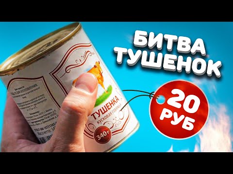 Видео: КТО ЭТИ ЛЮДИ, покупающие тушенку за 20р и за 500р?! Сравнение кучи тушОнок.