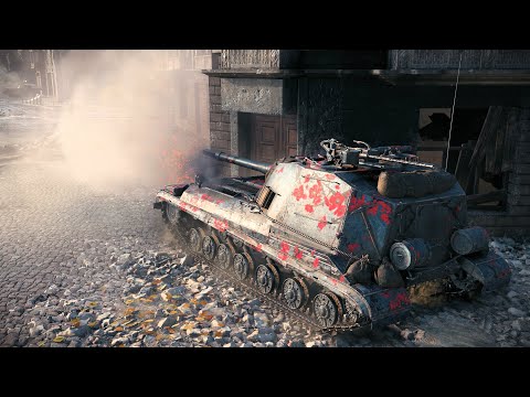 Видео: Об 268/4: Неожиданные Атаки Загнали Их В Угол - World of Tanks