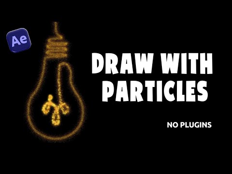 Видео: Как создать волшебные следы частиц в After Effects | Учебное пособие по системам частиц CC | Без ...