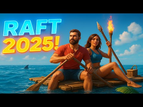 Видео: КАК ВЫЖИТЬ В МИРЕ ПОЛНОСТЬЮ ПОКРЫТЫМ ОКЕАНАМИ? RAFT В 2025 ГОДУ!