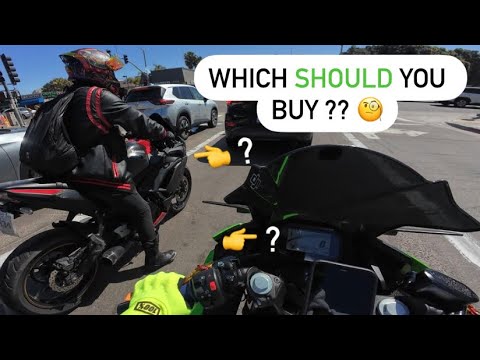 Видео: Сравнение Kawasaki Ninja 500 и Ninja 650