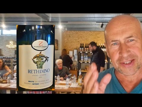 Видео: Неожиданно Хорошая Винодельня недалеко от Ретимно: Zoumberakis Winery