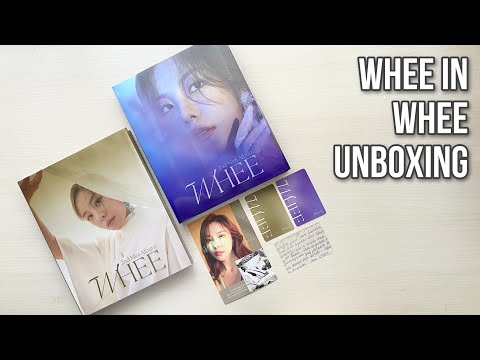 Видео: WHEE IN (MAMAMOO) 'WHEE' | Unboxing | Обзор | Распаковка | Анбоксинг