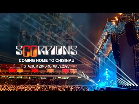 Видео: Scorpions Live in Chisinau / Концерт в  Кишинёве - 09.09.25
