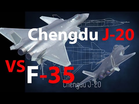 Видео: J-20 vs F-35 - Китай против США