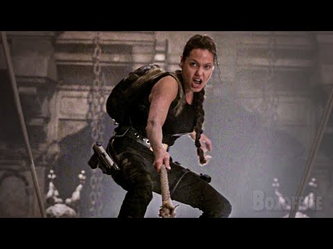 Видео: Лара Крофт занимается тем, что умеет лучше всего | Лара Крофт: Расхитительница гробниц | отрывок