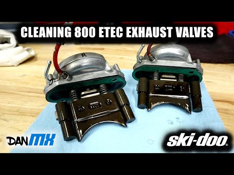 Видео: ЧИСТКА КЛАПАНА ETEC RAVE SKIDOO 800R | Это нужно сделать как можно скорее!