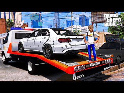 Видео: ОПЕРСКАЯ ЕЗДА В GTA 5 - НАШЁЛ НА СВАЛКЕ ЛЕГЕНДАРНУЮ ЕШКУ! ВОССТАНОВИЛ MERCEDES E63 AMG W212! 🌊ВОТЕР