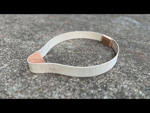Видео: Сборка резной мандолины, часть 1 // изготовление формы и сгибание боковин