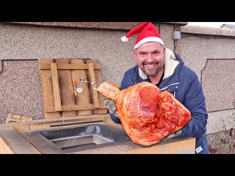 Видео: Шикарное блюдо на Новогодний Стол 2022 🎄🥩 Мясо 11 КГ Одним Куском запеченное в Тандыре