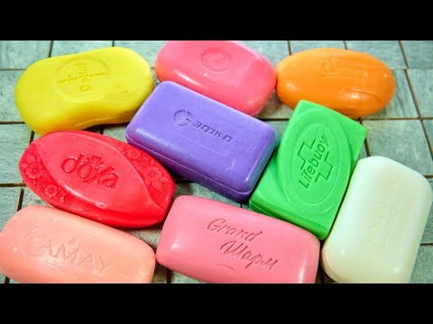 Видео: ASMR soap cutting/Soap Crushing/ Satisfying video |NO TALKING| Relaxing Video/ Резка сухого мыла/4К